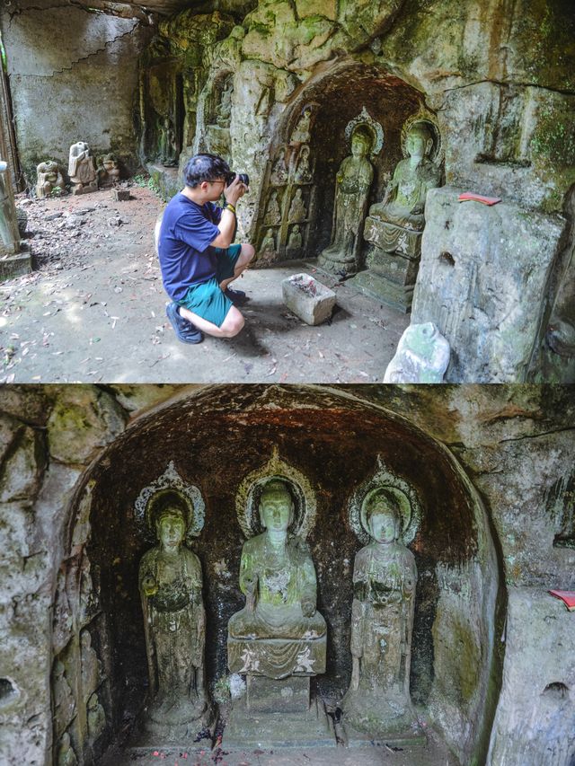 喺都江堰嘅密林深處，隱藏住成都最美嘅唐代造像