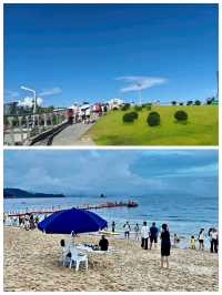 大梅沙海濱公園超靚，但真心唔建議8月去，因為........