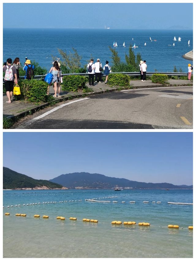 桔釣沙超靚，但真心唔建議8月去，因為............