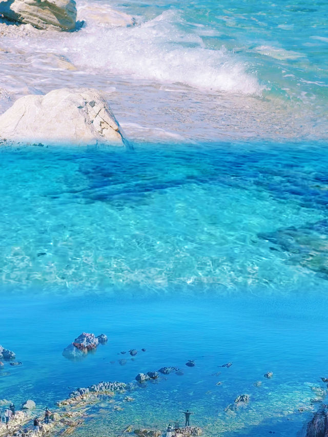 比三亞清澈！比濟州島平！北方隱藏版「果凍海」