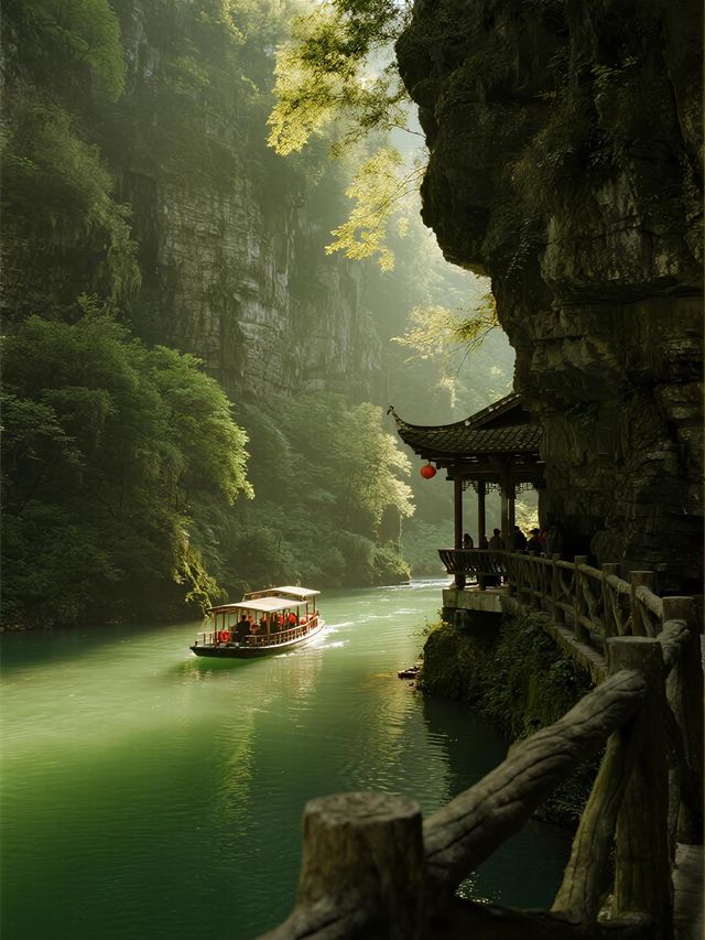比起黃果樹，我更愛馬嶺河峽谷的秋日瀑布群​