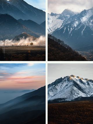 Autumn in Xining: Half Golden Dyeing the Plateau, Half Azure Reflecting the Mountains and Rivers
