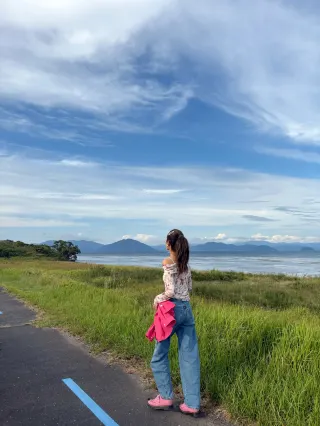 Kyoto Surrounding Tours｜Takashima City · The Red Spider Lilies by the Shore of Lake Biwa