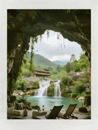 福州周邊小眾秘境！帶娃衝進23℃森林瀑布，彩虹下拍照美哭