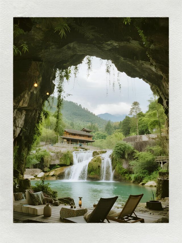 福州周邊小眾秘境！帶娃衝進23℃森林瀑布，彩虹下拍照美哭