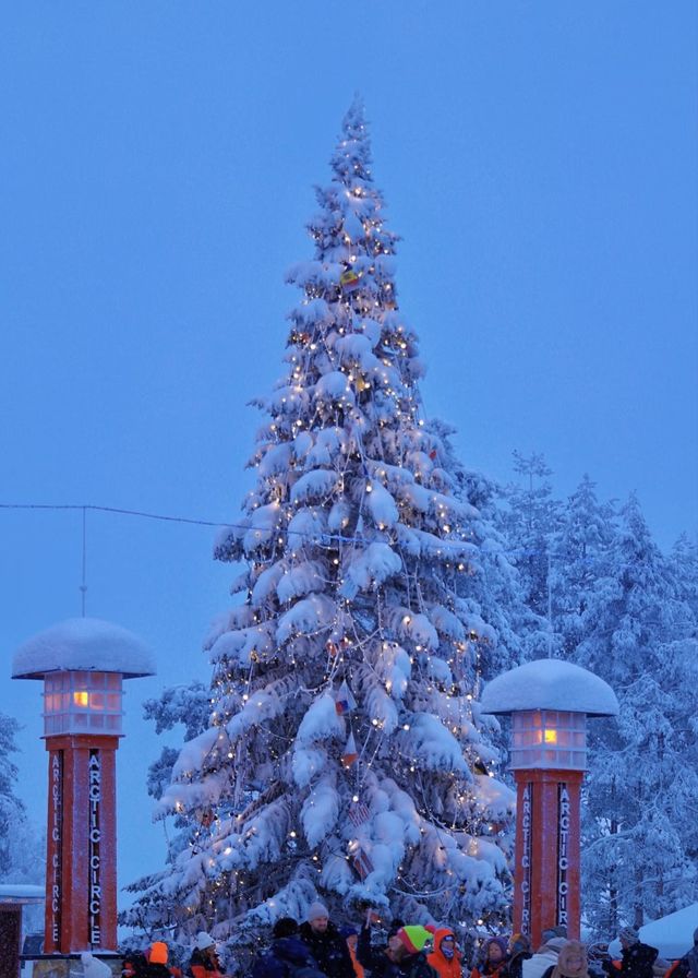 芬蘭冬日童話藍粉天空下的浪漫極光之夜 芬蘭冬日童話藍粉天空下的浪漫極光之夜