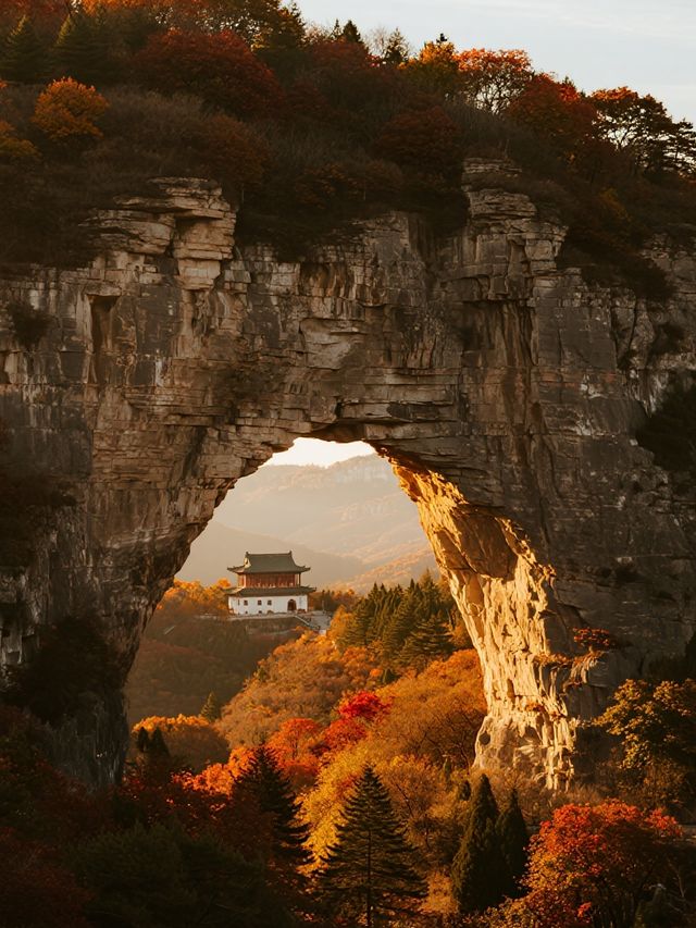 濰坊石門坊親子賞秋帶娃解鎖漫山紅葉與童趣時光 濰坊石門坊親子賞秋帶娃解鎖漫山紅葉與童趣時光