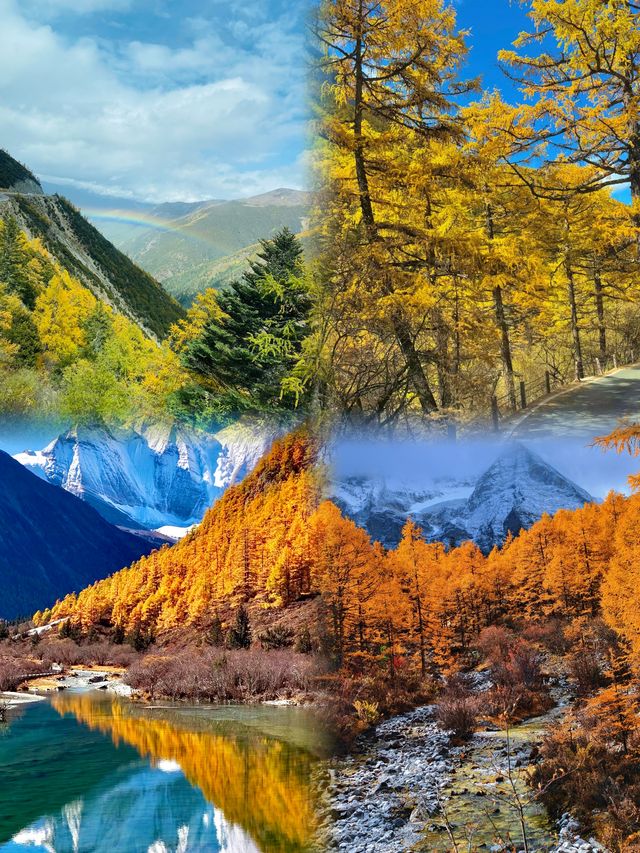 真的太好看了稻城亞丁，每一張都像壁紙一樣實拍！！！