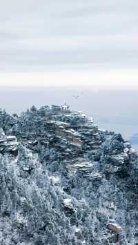 廬山冬日仙境｜必拍如琴湖的唯美雪景