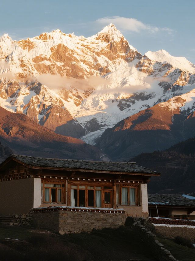 西藏親子秘境米林松贊南迦巴瓦山居|帶小孩看雪山! 西藏親子秘境米林松贊南迦巴瓦山居|帶小孩看雪山!