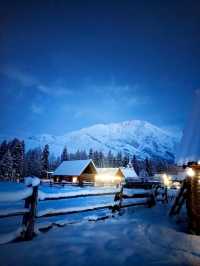 阿勒泰的日落這輩子最浪漫的視覺盛宴