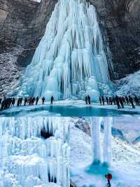 南太行冬日徒步現實版冰雪王國美到窒息