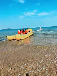 威海團建瘋玩實錄!沙灘作畫+藍海治癒力拉滿