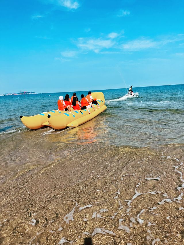 威海團建瘋玩實錄!沙灘作畫+藍海治癒力拉滿 威海團建瘋玩實錄!沙灘作畫+藍海治癒力拉滿