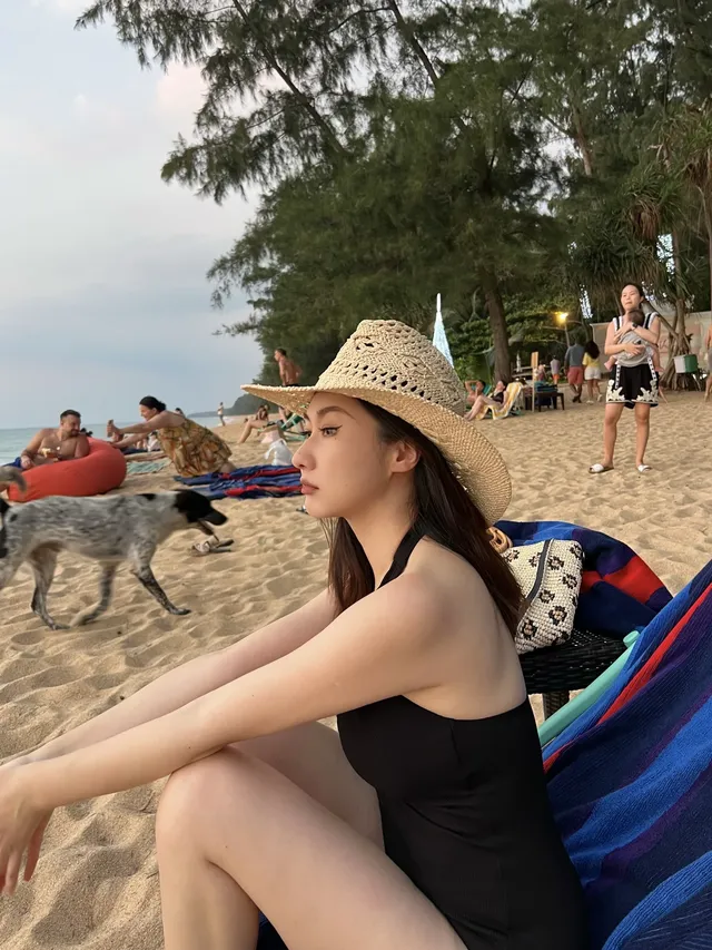 太美了！拍到了落日橘子海灘！