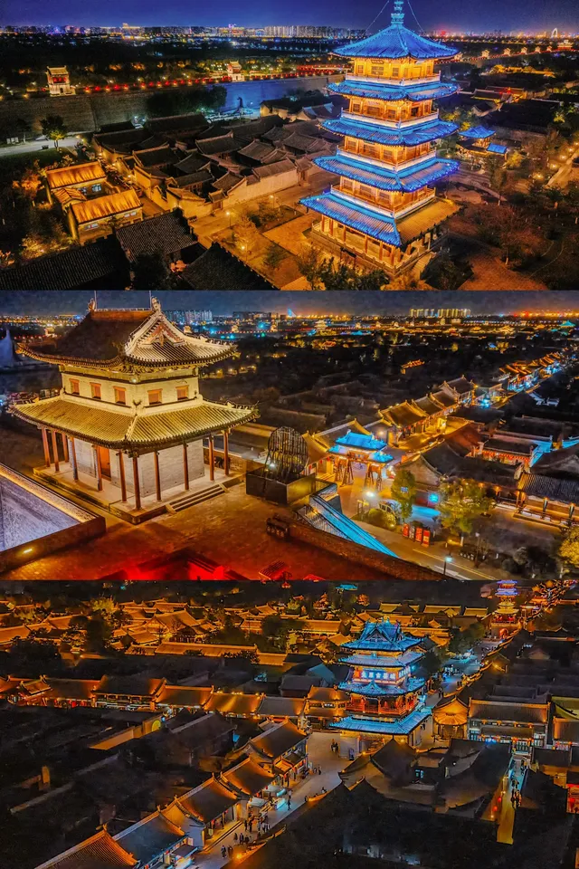 太原古縣城：夜景絕美，但勸你別太認真