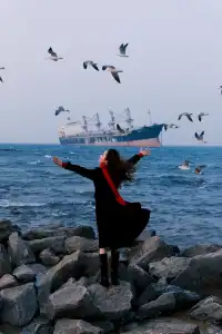 威海/布魯威斯沉船/ 是海風,是船,是浪漫