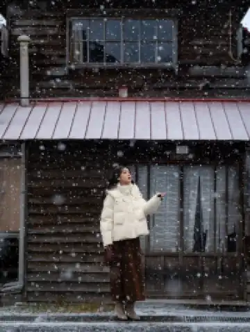 北海道雪又開始下了。