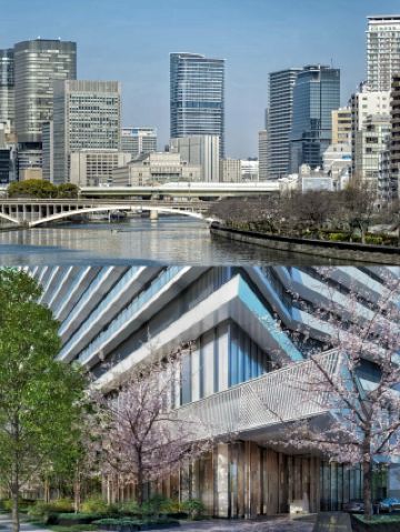 Four Seasons Hotel Osaka: A Japanese-style Ark Floating Above the Dojima River