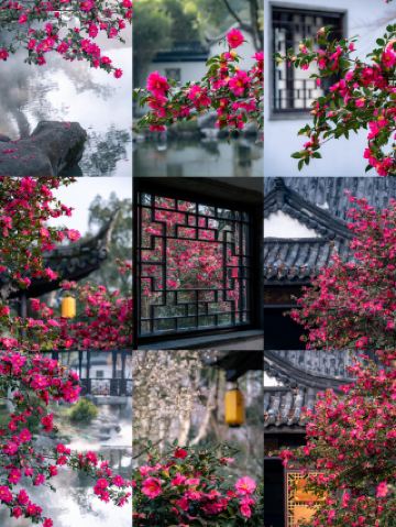 창사 악록산 후호 산차화의 신비한 세계! 최신 인증샷 명소 가이드가 왔어요