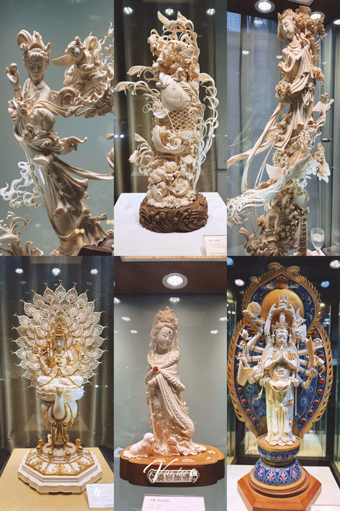 この百年のフランス式洋館自体がまさに一つの芸術品で、白く上品。門前