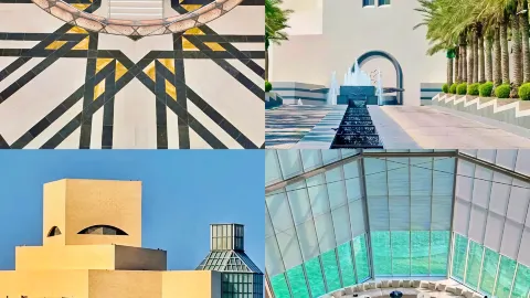 Falling for I.M. Pei in a day in Doha — traveler post in Egypt