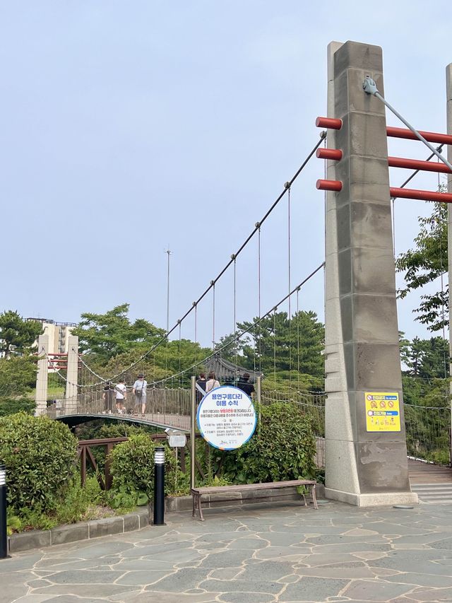 제주공항 근처 예쁜 색의 계곡물과 함께하는 포토스팟