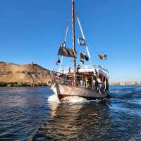 Sail to Nubian Village, Egypt
