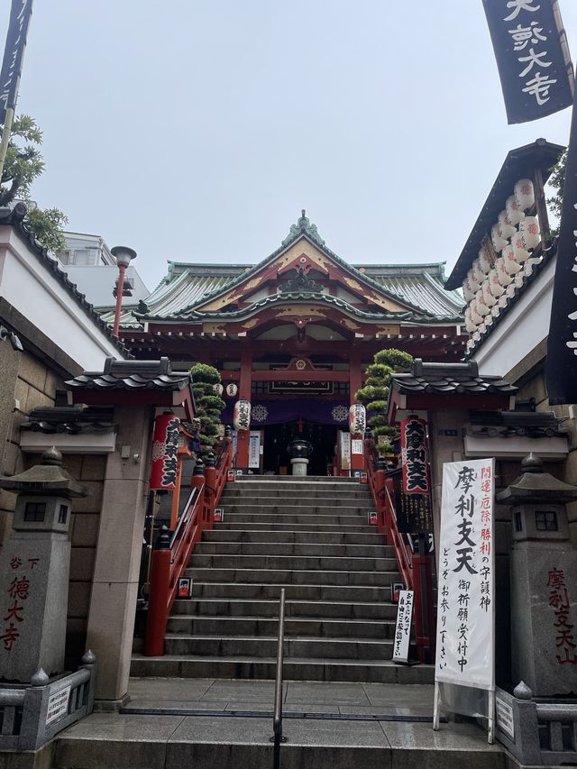 阿美橫町裡的知名寺廟-摩利支天德大寺