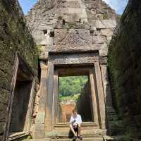 ปราสาทหินวัดพู จำปาสัก ด้านบน