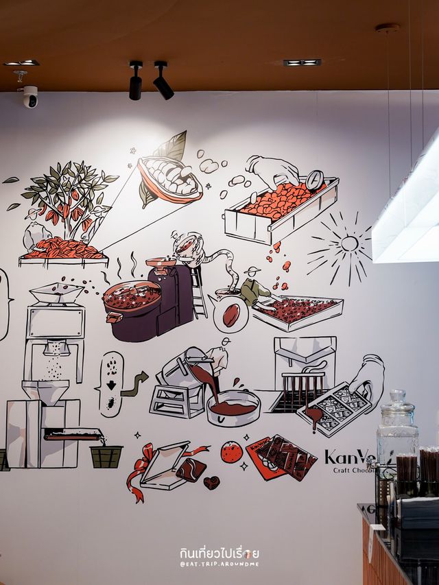 ร้าน Craft Chocolate สาขาใหม่ที่ศูนย์สิริกิติ์🌰🍫