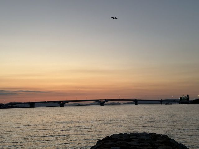 福岡・名島。天然記念物『名島帆柱石』と『名島海岸』