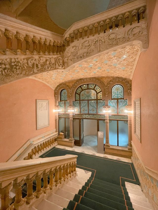 巴塞隆拿🇪🇸絕美小眾景點「加泰羅尼亞音樂宮」