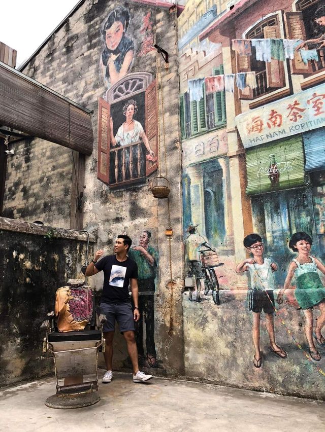 Wall & Street Art @ Kwai Chai Hong in KL 🇲🇾