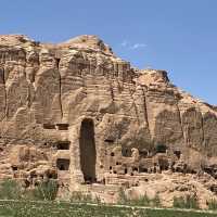 Buddhas of Bamyan in Afganistan 