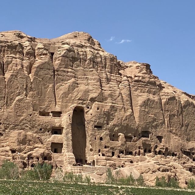Buddhas of Bamyan in Afganistan 