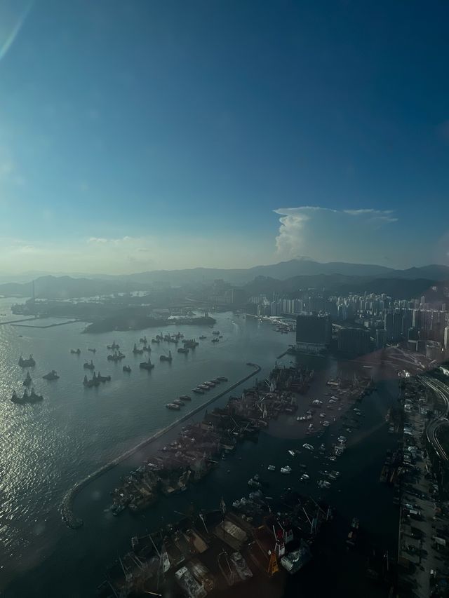 香港必去❣️最高觀景台欣賞維多利亞港👀