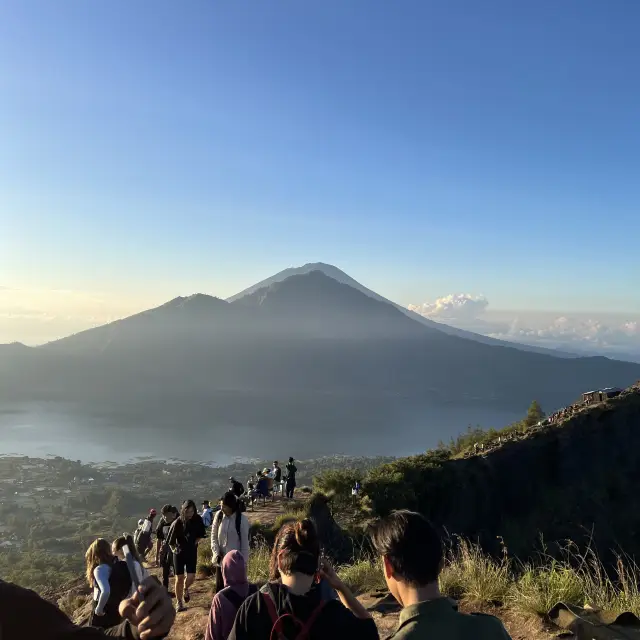 Golden hour at Mount Batur