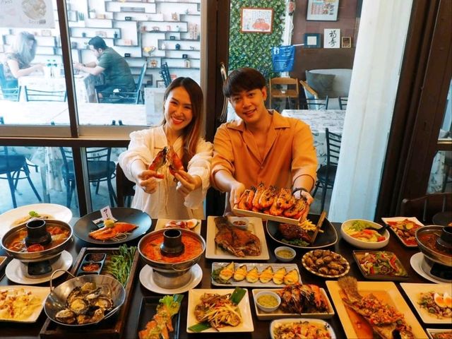 #เออกุ้งเผา บุฟเฟ่ต์สุดคุ้ม 499.-  ไม่มีจ่ายเพิ่ม !!! 🔥🔥