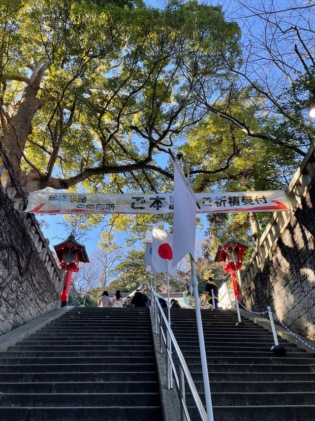 【神奈川県/江島神社】海を眺めて初詣