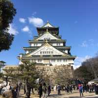 日本第一高城樓🏯大阪城