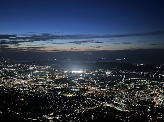 日本新三大夜景 九州皿倉山