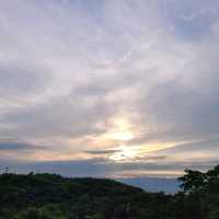 德島眉山山頂靜觀日落🌇