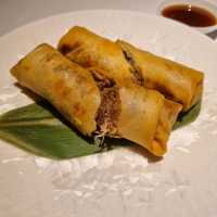 Culinary delights at Madame fan