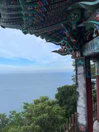 산책과 힐링이 필요하다면 오션뷰 사찰 여수 향일암🌿