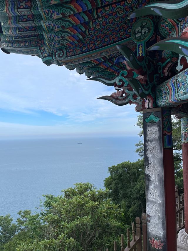 산책과 힐링이 필요하다면 오션뷰 사찰 여수 향일암🌿