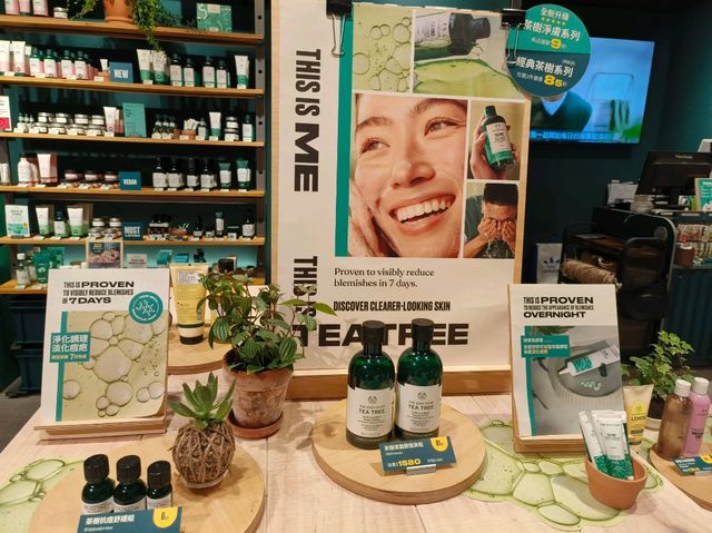 台北-自然系香氛店🌿The Body Shop |(茶樹首選）