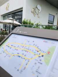 室內室外的商場