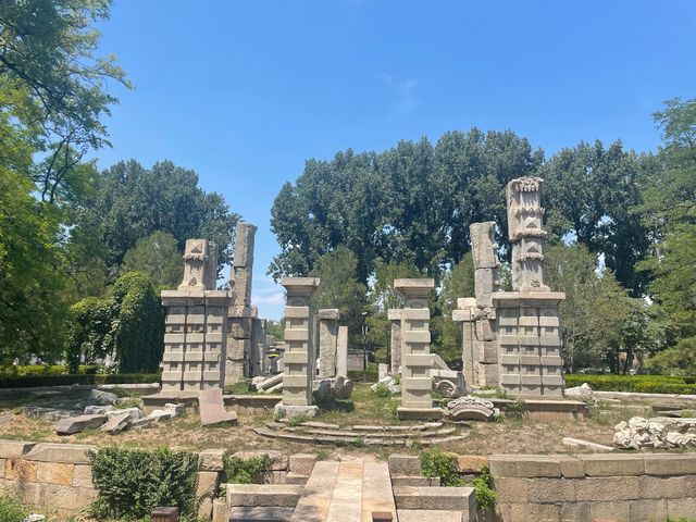 曾經的萬中之園，圓明園