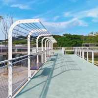 🌳🔬 左岸科技公園～幾何形狀與自然的完美融合！🏞️🔬💡